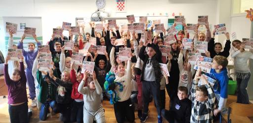 Picture Book Tour in Dalmatian Schools